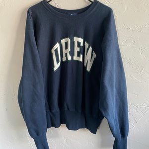 Oversized vintage crew neck